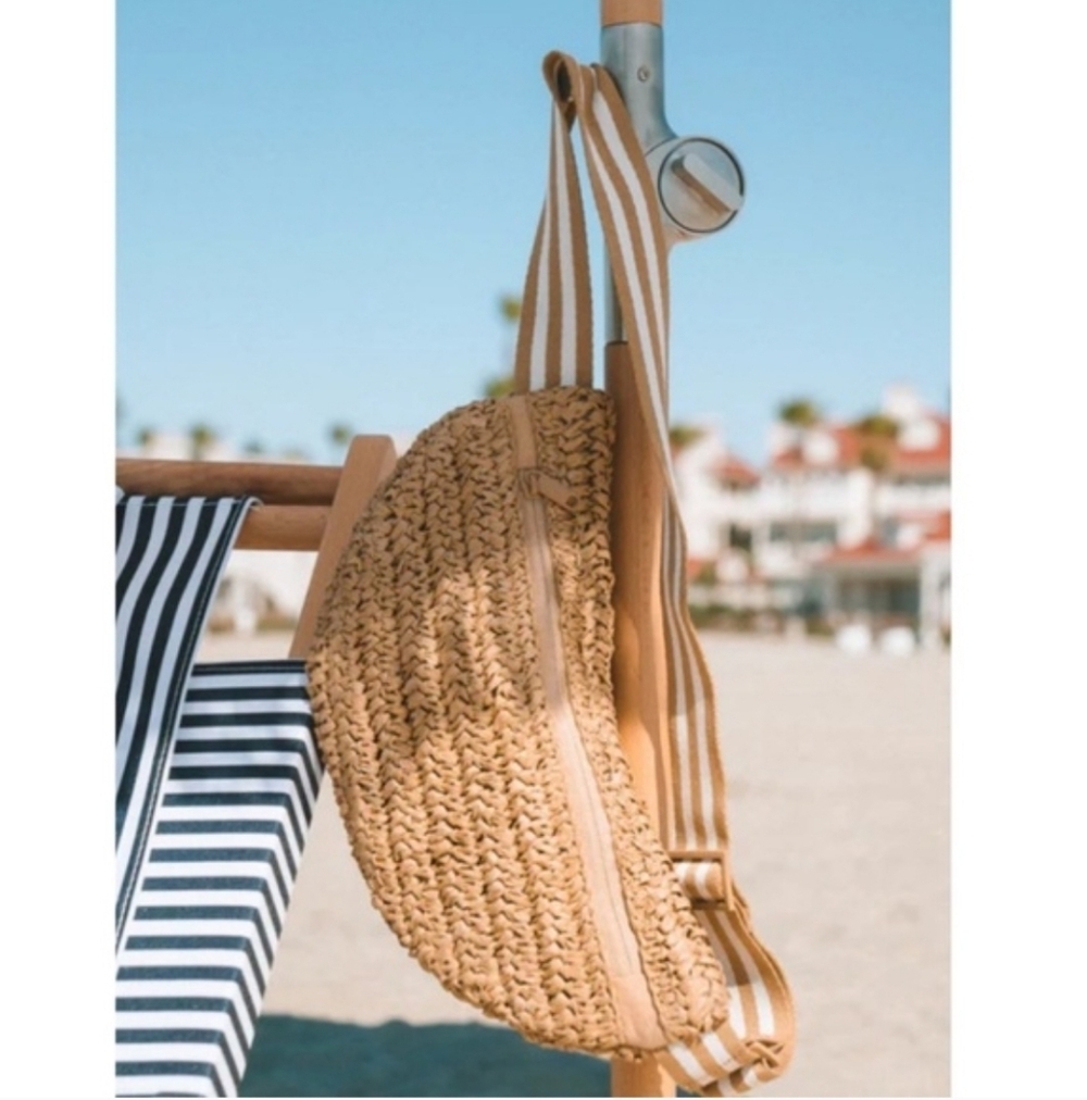 Lu & Elle Across The Waves Sling Bag in Tan•NWT!